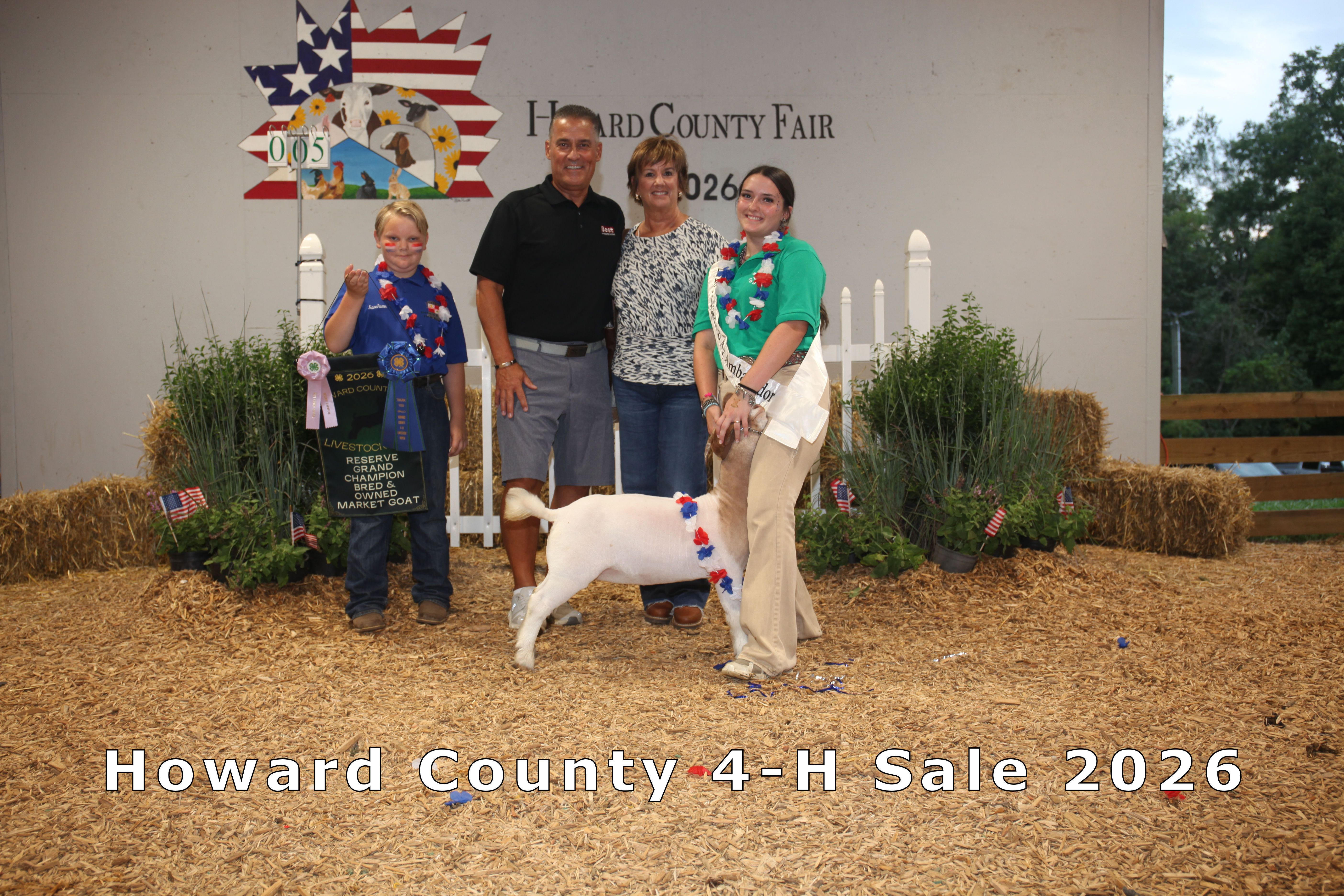 Reserve Grand Bred & Owned Market Goat